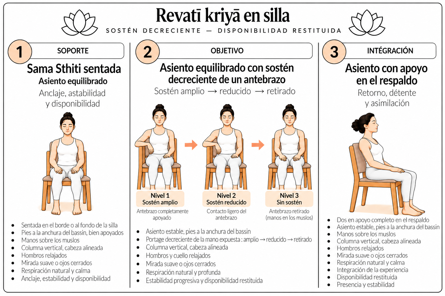 Revatī kriyā en silla