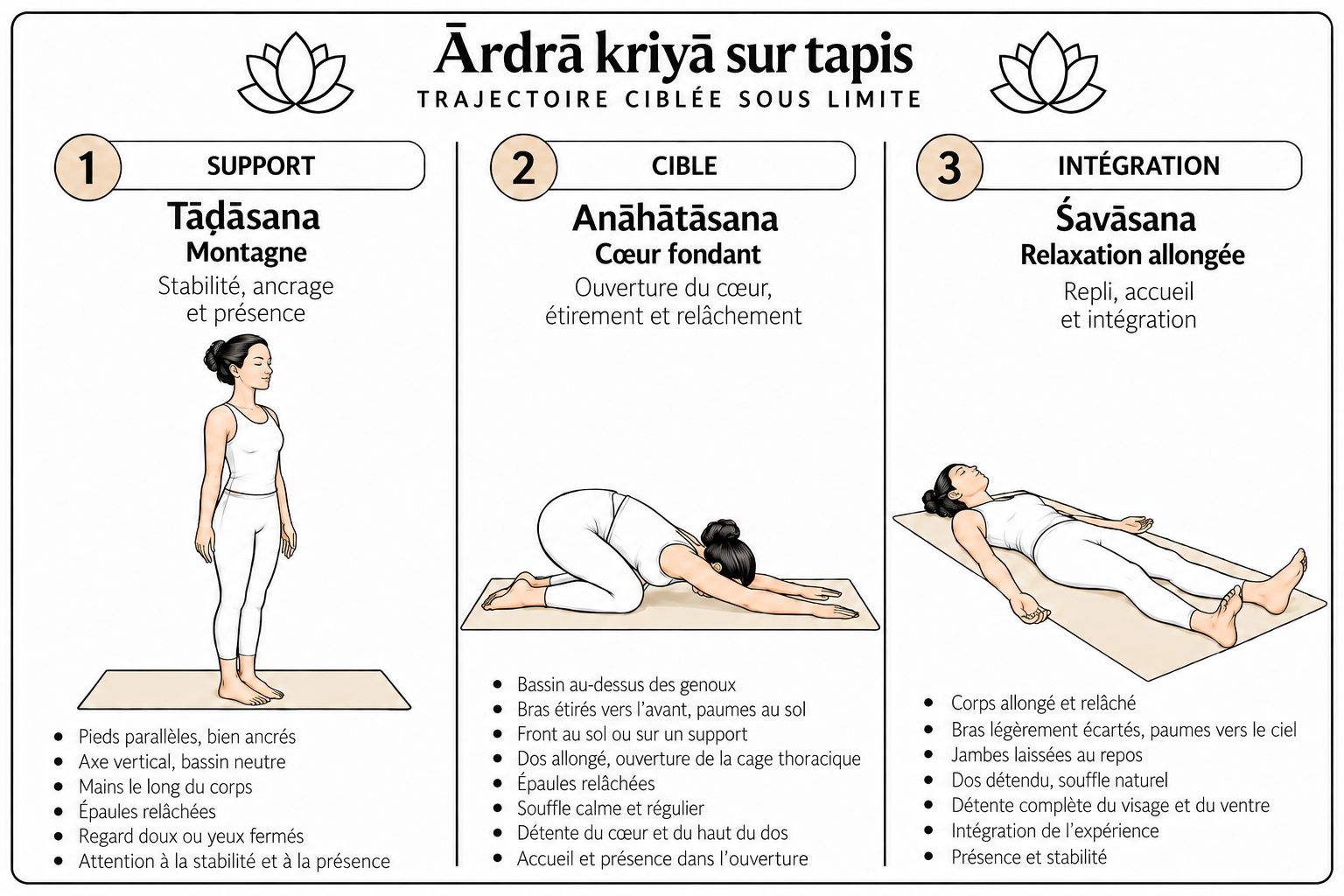 Ārdrā kriyā sur tapis