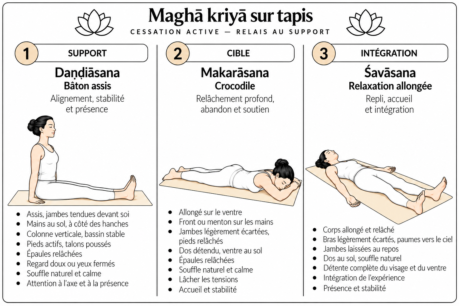 Maghā kriyā sur tapis